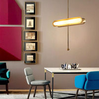 ENSEMBLE Designer Modèle Chambre Chambre Salon bar Lampe Moderne Simple Lumière De Luxe Creative Mode Restaurant Lustre