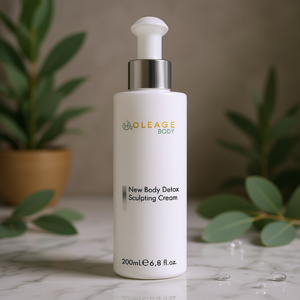 Crème sculptante détoxifiante pour le corps H2OLEACE 200ml pour femmes adultes, tous types de peau, flacons fabriqués en Italie - Product Image 3