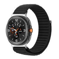 Bracelet de remplacement en nylon à motif ondulé de 20 mm pour montre intelligente 8. Matériau respirant, réglable, 9 couleurs, livraison rapide