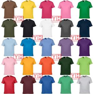 T-shirt personnalisé 2026, impression de logo personnalisé, t-shirt pour homme, col rond, manches courtes, 100% coton, t-shirt uni pour homme - Product Image 2
