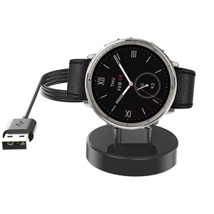 Cargador Magnético USB 2 en 1 Portátil para Relojes Inteligentes <span class=keywords><strong>Amazfit</strong></span> Bip 6/<span class=keywords><strong>Amazfit</strong></span> <span class=keywords><strong>Active</strong></span> 2 Square/<span class=keywords><strong>Active</strong></span> 2, Base de Carga - Product Image 2