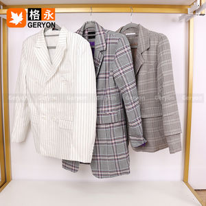 Geryon Vintage Ukay Manteau <span class=keywords><strong>de</strong></span> costume long <span class=keywords><strong>d</strong></span>'affaires pour femme, vêtements <span class=keywords><strong>d</strong></span>'occasion en gros, lots propres pour l'hiver - Product Image 4