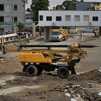Plataforma de Perforación Rotatoria Hidráulica Completa de 30 Metros de Profundidad con Ruedas, Modelo DR-210 de Yahe Heavy Industry, Componentes Centrales de Engranajes PLC con 1 Año de Garantía