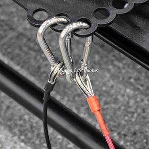 मेगारी लक्जरी बहु कार्यात्मक संतुलन प्रशिक्षण योग काले एल्यूमीनियम पाइलेट्स रीपूर्व मशीन मेगास्टार - Product Image 5