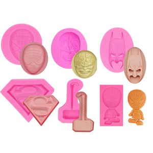 Molde <span class=keywords><strong>de</strong></span> Silicona para Fondant con Imagen <span class=keywords><strong>de</strong></span> Superman <span class=keywords><strong>de</strong></span> Anime D0377 para Decoración <span class=keywords><strong>de</strong></span> Pasteles, Arcilla Polimérica, <span class=keywords><strong>Chocolate</strong></span>, Cupcakes y Dulces - Product Image 1