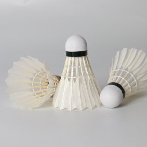Volant de <span class=keywords><strong>badminton</strong></span> en plumes de canard de haute qualité, résistant aux chocs, durable et économique, idéal pour l'entraînement en club. - Product Image 5