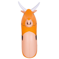 Sac de frappe gonflable animal 3D Bop Blow Up Sac de frappe écologique pour enfants