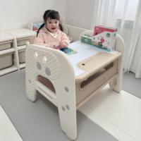 Meubles pour enfants Étudiant Étude ergonomique Lecture Enfants enfants tables à dessin Matériau HDPE réglable en hauteur
