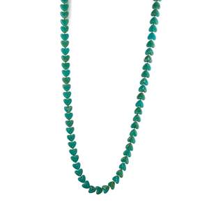 Collier unisexe tendance en perles, acier inoxydable 316L, placage or PVD, durable, résistant, forme cœur, longue chaîne SmileJoyas - Product Image 1