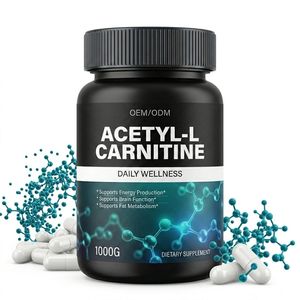 Premium Acetyl L-Carnitine for Focus &amp; <strong>Weight</strong> <strong>Loss</strong> | Keto Friendly Fat Burner | Mitochondrial Energy <strong>Supplement</strong> - Product Image 1