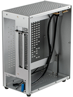 Boîtier Mini ITX en aluminium RGeek 4,3 L avec riser PCI 3.0, boîtier pour mini PC, boîtier pour PC de petit facteur de forme SFF