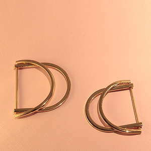 Fibbia Angolare per Abiti con Perle e Diamanti, Fibbia Rotonda Placcata Argento con Strass, Anelli Metallici Scorrevoli per Inviti di Nozze - Product Image 4