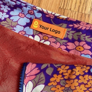 New Clothing <strong>Label</strong> <strong>Jeans</strong> Garment Tags Custom Brand Damask Woven <strong>Labels</strong> Men Shoes Satin Custom Logos for Clothes Shoes Main Shoes - Product Image 6