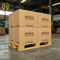 Caja de Cartón Corrugado Industrial Resistente, de Alta Compresión, a Prueba de Golpes, Ecológica, de 5-7 Capas, para Exportación, Logística y Envío de Productos a Granel