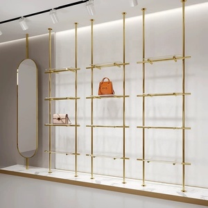 Muebles de Diseño <span class=keywords><strong>para</strong></span> Interiores de <span class=keywords><strong>Tiendas</strong></span> de Moda, Exhibidores de Bolsos, Estantes de Exhibición de Zapatos Personalizados <span class=keywords><strong>para</strong></span> Mujer - Product Image 2