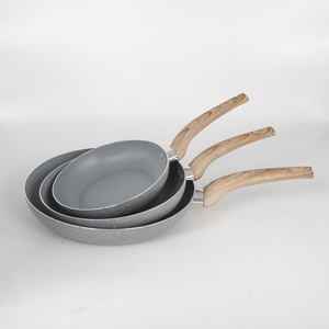 Poêle à frire <span class=keywords><strong>mini</strong></span> antiadhésive en alliage d'aluminium Homemory, écologique, avec fond à induction en acier inoxydable et poignée en plastique – Vente en gros - Product Image 4