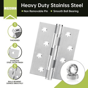 Сатиновые латунные дверные ручки-кнобы для межкомнатных дверей, ручки из нержавеющей стали с замком, современные ручки оптом, дверные петли, ручки-замки - Product Image 4