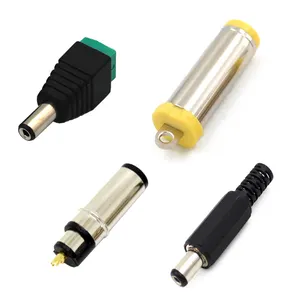 5.5 2.1 Barrel DC Jack 12V Nối Sạc DC Pin Adapters Nam Nữ Cắm DC Kết Nối Điện