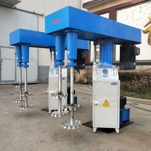 Máquina mezcladora de pintura al agua de disolución de dispersor de velocidad <span class=keywords><strong>variable</strong></span> de alto cizallamiento para impresión de pigmentos de recubrimiento de tinta - Product Image 5