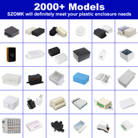 Boîtier de projet OEM/ODM Szomk, boîtier de jonction électrique extérieur étanche en plastique ABS/PC IP65/IP66/IP67/IP68