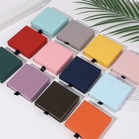 Boîte de rangement en carton en stock pour broches, boucles d'oreilles, colliers, bracelets et bijoux
