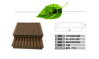 Plancher en bois extérieur traditionnel Plancher en bois massif antidérapant