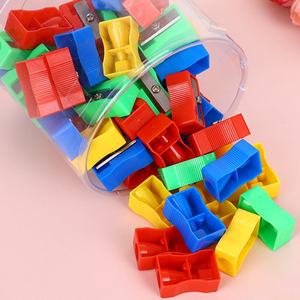 Promotion : <span class=keywords><strong>Taille</strong></span>-<span class=keywords><strong>crayon</strong></span> en métal coloré à un seul trou, multi-formes, sûr pour les enfants, pour le <span class=keywords><strong>dessin</strong></span> quotidien et la papeterie - Product Image 3