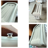 Coussin de repos gonflable, réglable et réutilisable pour poussette, idéal pour les voyages de bébé en train à grande vitesse, avion et longues distances, pliable pour enfants