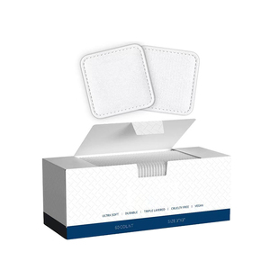 Coton démaquillant écologique en boîte, simple couche, super épais, super doux, non déchirable, jetable - Product Image 1