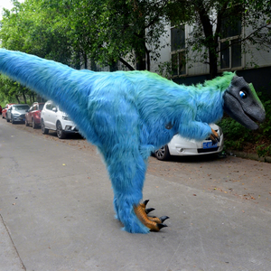 Disfraz de dinosaurio Animatronic <span class=keywords><strong>3D</strong></span> personalizado de simulación de tamaño real para actividades de centro comercial parque temático Plaza parque de atracciones - Product Image 1