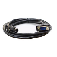 Cable de programación PLC Mitsubishi adecuado para descarga de PLC de la serie FX Cable de programación de puerto serie RS232 Línea de descarga de PLC DB9