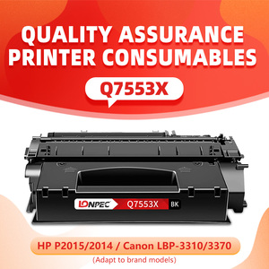 Cartouche de toner noire Lonpec compatible <span class=keywords><strong>53X</strong></span> Q7553X pour <span class=keywords><strong>HP</strong></span> P2015/2014, rendement de 7000 pages, garantie de 24 mois - Product Image 2