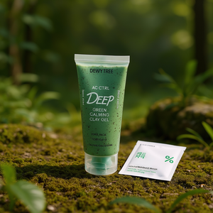 Dewytree Deep Green Calming Clay Gel 100Ml Pore Pack Masque facial pour tous types de peau - Product Image 3