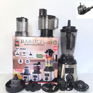 Mixeur multifonctionnel 8-en-1 de 4 L pour la maison, le commerce, le magasin : broyeur à glace, hachoir à viande, presse-fruits et légumes, et machine à smoothies - Product Image 4