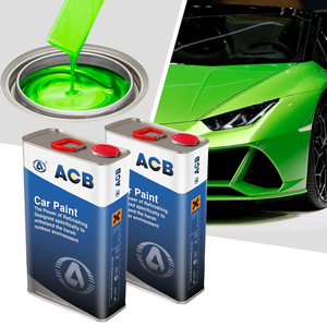 สีเคลือบเงา 2K คุณภาพสูงสำหรับซ่อมสีรถยนต์ สีโพลียูรีเทน ACB สำหรับงานซ่อมสีรถยนต์ - Product Image 4