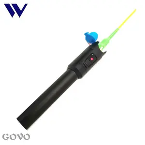 GOVO 저렴한 VFL GW102-10 10mW 파이버 레이저 섬유 비주얼 오류 로케이터 8 ~ 10km 적색 레이저 소스