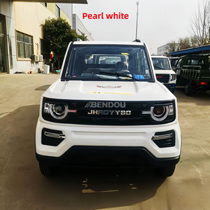 Camioneta Eléctrica de Doble Cabina, 4 Ruedas, Baja Velocidad, 4 Puertas, 4 Asientos, Vehículo Eléctrico Pequeño de Carga para Granja - Product Image 6