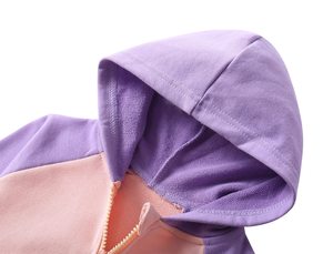 <span class=keywords><strong>Felpa</strong></span> <span class=keywords><strong>con</strong></span> cappuccio per bambini <span class=keywords><strong>con</strong></span> cappuccio in spugna francese giacca per bambini bambine <span class=keywords><strong>felpa</strong></span> <span class=keywords><strong>con</strong></span> <span class=keywords><strong>Zip</strong></span> di alta qualità - Product Image 4