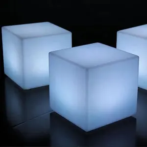 16rgb ánh sáng ban đêm Đảng trang trí ngoài trời không thấm nước LED ánh sáng Cube Led Cube ghế Led Cube ghế