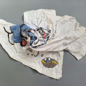 ผ้าเช็ดทำความสะอาดผ้าฝ้ายสีขาวพิมพ์ลาย น้ำหนัก 10 กก. IMPA 232909 ผ้าเช็ดทำความสะอาดผ้าฝ้ายสีขาว ผ้าเช็ดทำความสะอาด ผ้าฝ้ายสีขาว น้ำหนัก 1 ปอนด์ - Product Image 1