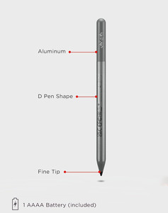 ปากกาแม่เหล็ก HK-HHT <span class=keywords><strong>USI</strong></span> Pen 2 สำหรับ Chromebook รองรับการเอียงแบบแม่นยำ <span class=keywords><strong>USI</strong></span> 2.0 ใช้แบตเตอรี่ AAAA ความยาว 6.2 นิ้ว - Product Image 5