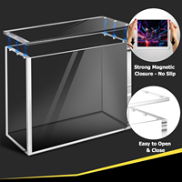 Boîte de présentation en acrylique pour Elite Trainer Box, protection UV à 99%, pour Pokemon BB SPC UPC Booster Bundle, fermeture magnétique, boîte de collection
