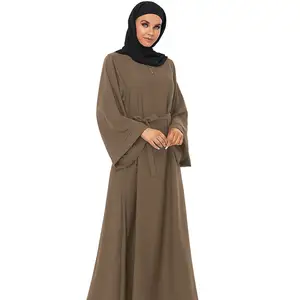 Мусульманский кафтан для женщин, малайзийский Арабский кафтан, мусульманское платье, абайя, Дубай, мусульманская одежда