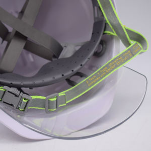 <span class=keywords><strong>Casco</strong></span> de seguridad estándar aprobado por DEKE EN166 con visera extraíble con correa para la barbilla - Product Image 4