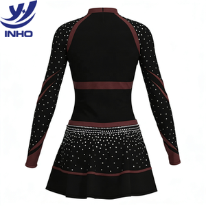 Nuevo Vestido de Animadora con Logotipo Personalizado, Traje de Animadora para Competencia y Actuaciones - Product Image 3