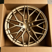 Nouvelles jantes en alliage Flow Forming de 17/18/19/20 pouces, design à rayons en V, PCD standard 5x108/112/114.3/120 pour Audi pour Mercedes