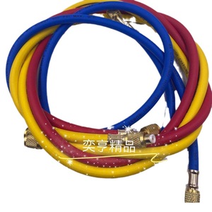 YH-1304 Refrigerant <b>Charging</b> Hose <b>3</b> Color Flexible High Pressure For Air Conditioning And Car Cooling System - Product Image 5