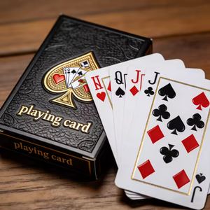 Cartes à jouer personnalisées en papier pour adultes, impression de logo publicitaire, faible MOQ, vente en gros - Product Image 3