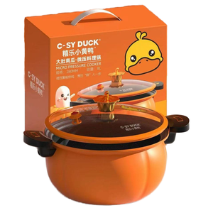 Casserole multifonctionnelle <span class=keywords><strong>en</strong></span> <span class=keywords><strong>fonte</strong></span> antiadhésive de 8 L, avec revêtement <span class=keywords><strong>en</strong></span> pierre de blé, pour soupe de citrouille - Product Image 2