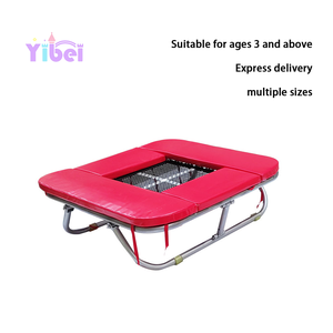 Trampolín Cuadrado de Seguridad Yibei con Estructura de Acero Estable y Colchoneta de Alta Elasticidad, Apto para Ejercicio en Casa y Deportes Recreativos - Product Image 2